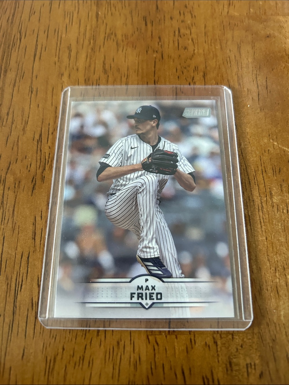 Max Fried New York Yankees Baseball Card - Topps Stadium Club